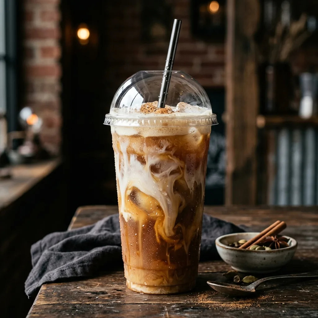 Cold coffee and iced tea