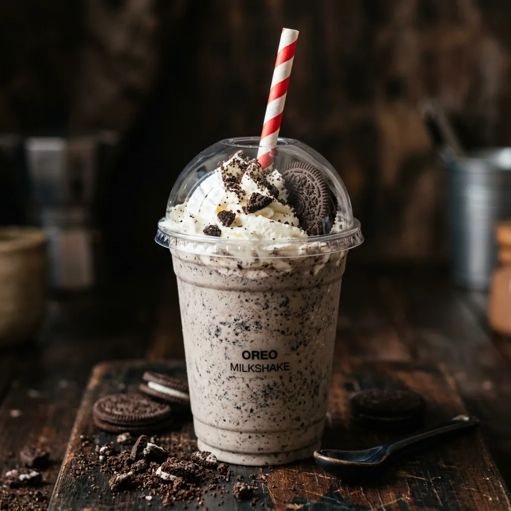 Cold drink in a covered takeaway cup